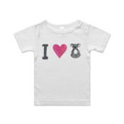 Art for Wildlife - I Heart Koala Todler T-Shirt 