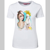 Art for Wilidlife Cockatoo Adult Women's T-Shirt 