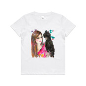 Art for Wilidlife Black Cockatoo Kids T-Shirt 