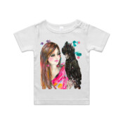 Art for Wilidlife Todler Black Cockatoo T-Shirt 