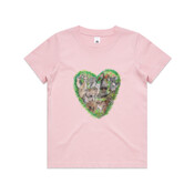 Wildlife Heart Kids T-Shirt 