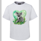 Koala In My Heart Kids White T-Shirt 