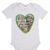 Wildlife Heart Onesie 