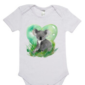 Koala In My Heart Baby Onesie